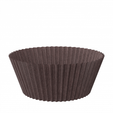 Форма для выпечки мафинов 45х25 мм Slip Easy Dark Brown 50 г/м2 6000 штук